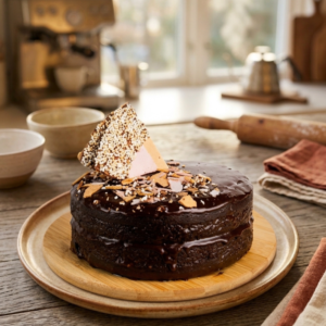 Vegan Chocolate Cake with gluten